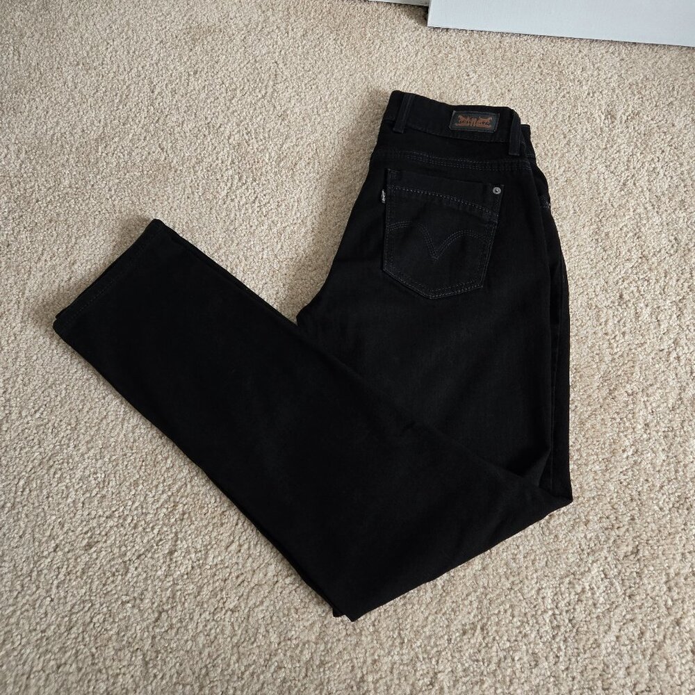 Levi's Black 529 Curvy Skinny jeans